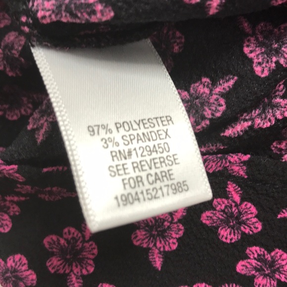 Candies Pink and Black Racerback Tank Top XS - Picture 7 of 7